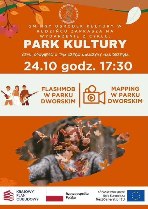 24.10.2024 o godzinie 17:30 sprzątanie parku kultury